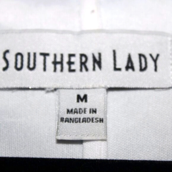 Southern Lady Abstract Print Tunic Top Multi-color Medium - Picture 4 of 4